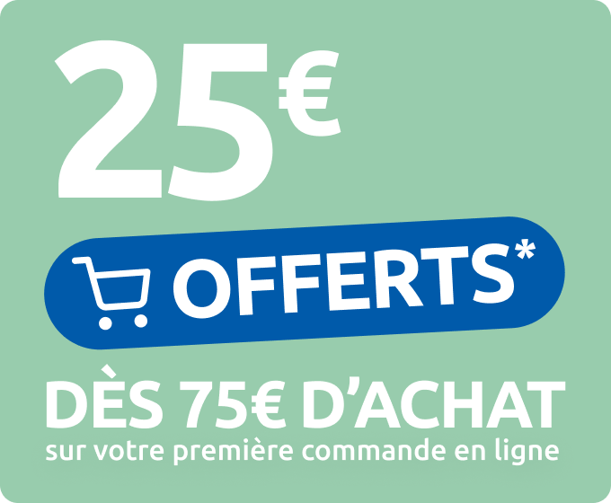 25€ offerts